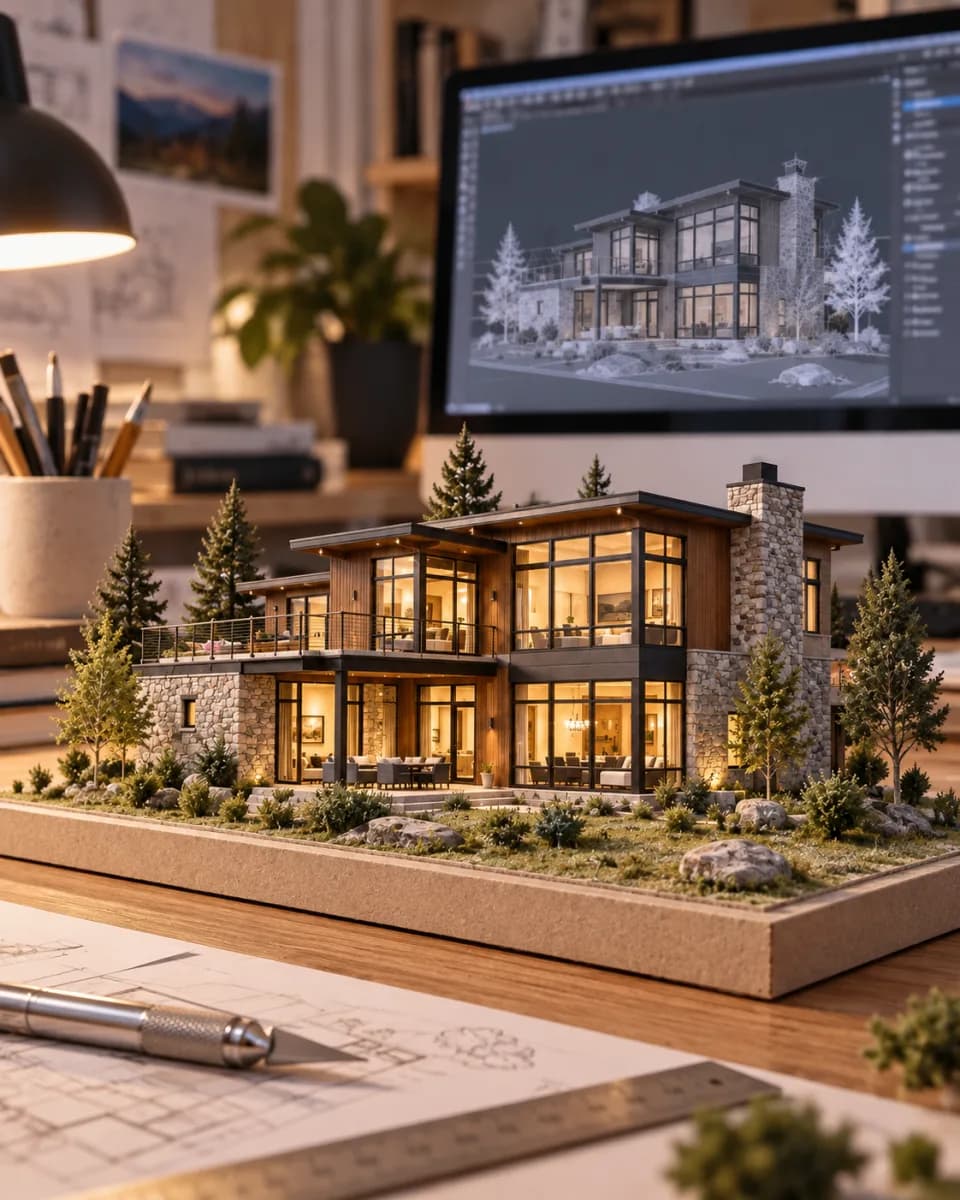 AI architecture visualization example